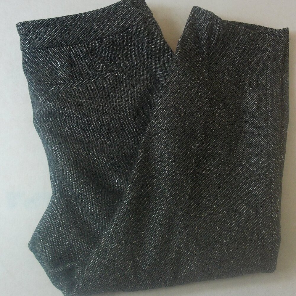 NWTS Talbots Sparkle Dress Pants Holiday Party Wear Size 14P